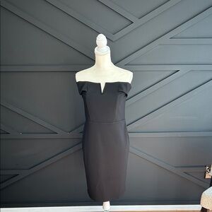 NWT Love X Design Black Strapless Dress, Size Medium